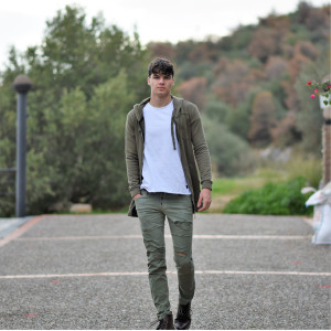 ΑΝΔΡΙΚΟ ΠΑΝΤΕΛΟΝΙ SLIM FIT ΕΛΑΣΤΙΚΟ JEANS MOHICANS P634562 ΧΑΚΙ