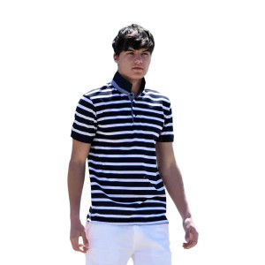 ΑΝΔΡΙΚΟ POLO SHIRT ΜΑΡΙΝΑ MOHICANS 437.ΜΠΛΕ