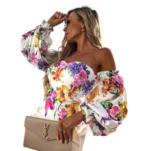 ΓΥΝΑΙΚΕΙΟ ΤΟΠ ΕΞΩΜΟ ΛΟΥΛΟΥΔΑΤΟ CROP TOP MOHICANS 5576 ΛΕΥΚΟ