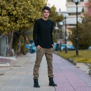 ΑΝΔΡΙΚΟ ΠΑΝΤΕΛΟΝΙ CHINOS MOHICANS DS128-7 ΜΠΕΖ