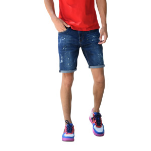 ΑΝΔΡΙΚΗ ΒΕΡΜΟΥΔΑ JEANS MOHICANS F0922.BLUE 