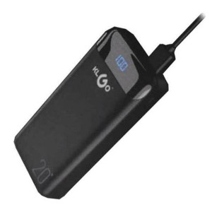 KLGO KP 89 POWER BANK 20000mAh ME 2 ΘΥΡΕΣ USB-A KP-89 ΜΑΥΡΟ