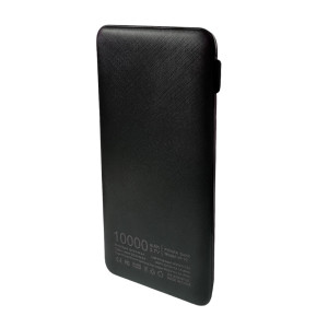 KLGO POWER BANK 10000mAh ME ΘΥΡΑ USB-A KP-90 ΜΑΥΡΟ