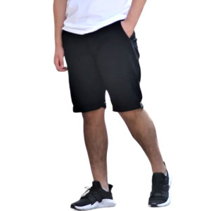 ΑΝΔΡΙΚΗ ΒΕΡΜΟΥΔΑ CHINOS MOHICANS NFS800.ΜΑΥΡΟ