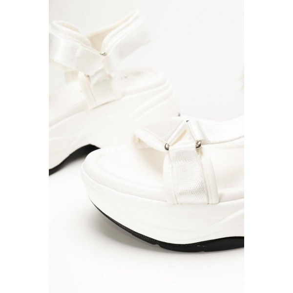 ΓΥΝΑΙΚΕΙΑ ΠΑΠΟΥΤΣΙΑ FLATFORMS MOHICANS X777 ΛΕΥΚΟ