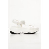 ΓΥΝΑΙΚΕΙΑ ΠΑΠΟΥΤΣΙΑ FLATFORMS MOHICANS X777 ΛΕΥΚΟ