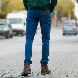 ΠΑΝΤΕΛΟΝΙ SLIM FIT ΕΛΑΣΤΙΚΟ JEANS MOHICANS 1511-4015 ΜΠΛΕ