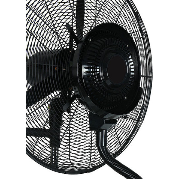 Eurolamp 147-29607 Επαγγελματικός Ανεμιστήρας Επιτοίχιος Υδρονέφωσης 260W Διαμέτρου 66cm